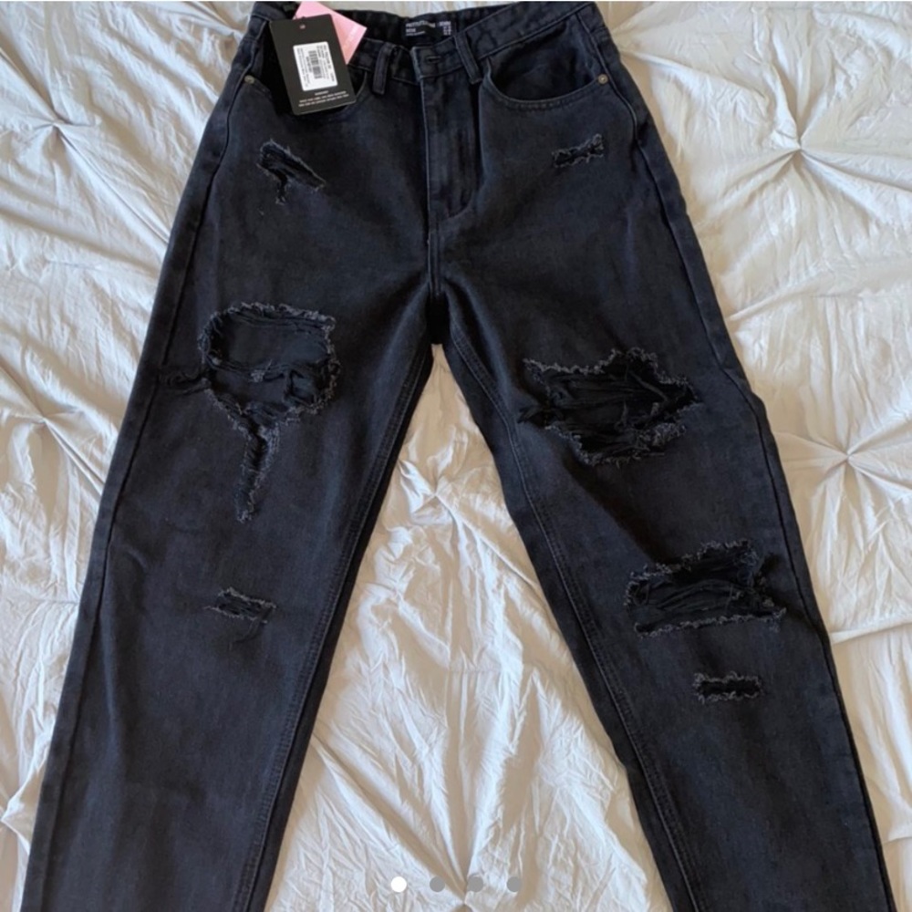 pretty little thing ripped jeans